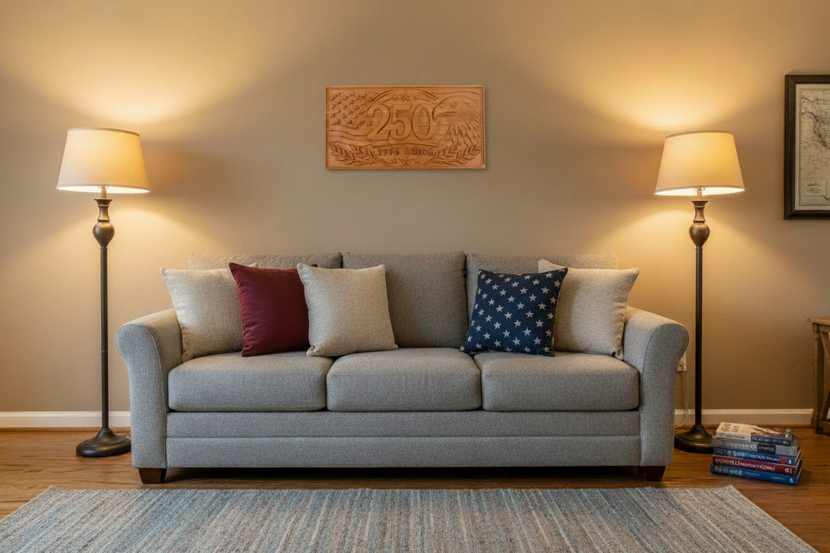 America 250 Eagle - Cropped Family Room