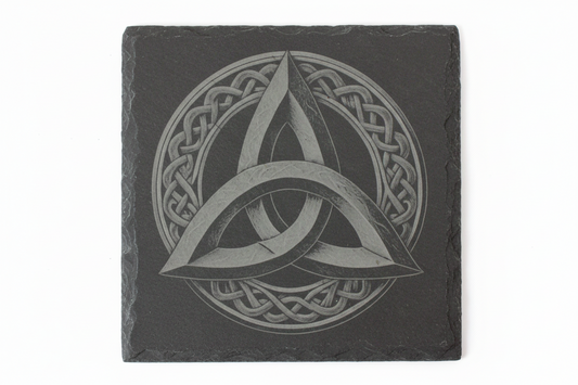 Celtic Trinity Knot Coasters - Set of 4