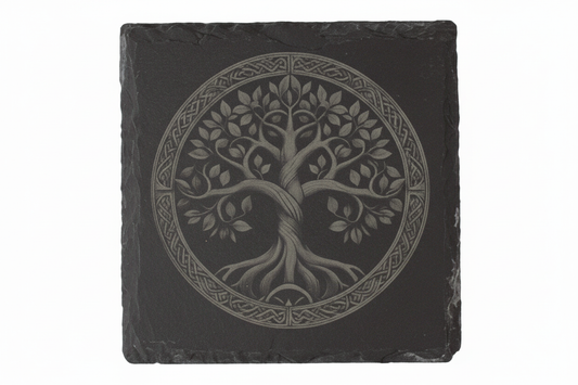 Cropped Tree of Life coaster