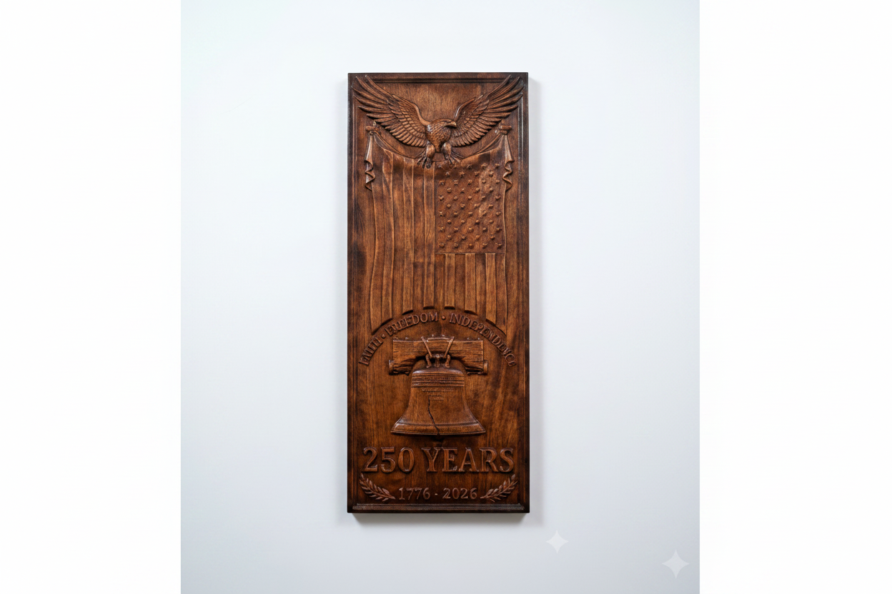 Liberty Bell Plaque – No Background